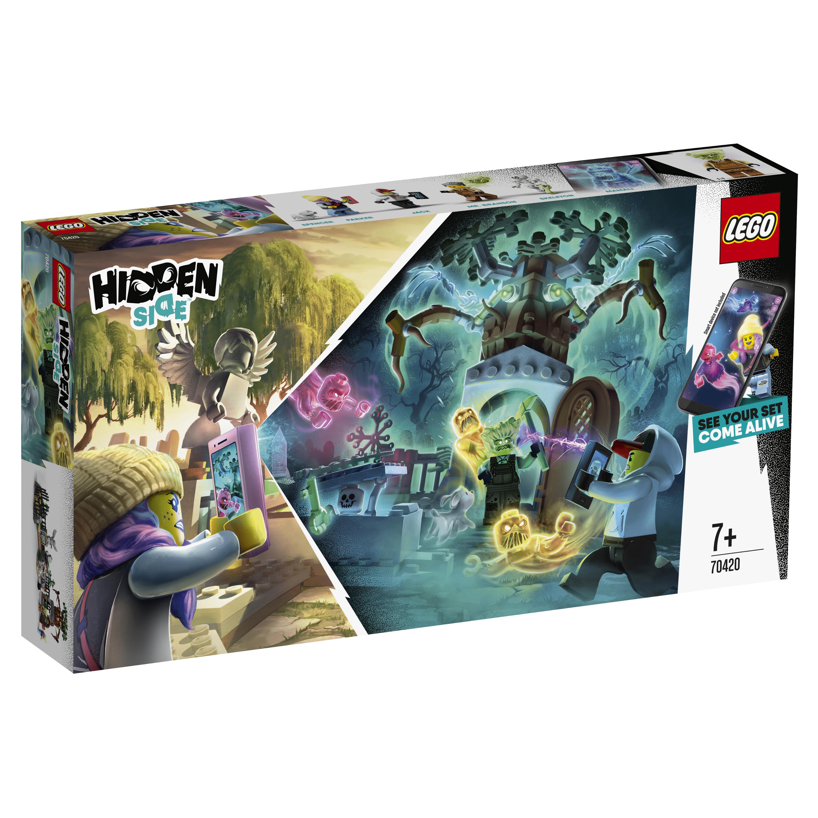 Конструктор LEGO Hidden Side Загадка старого кладбища 70420 купить по цене  2299 ₽ в интернет-магазине Детский мир