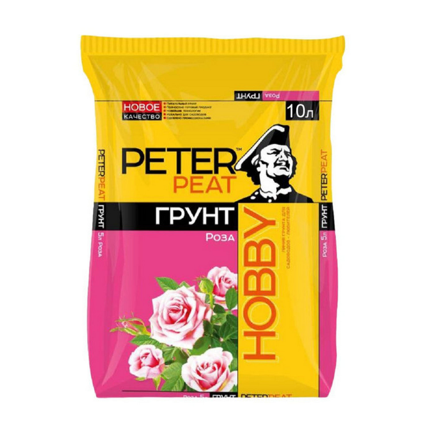 Грунт PETER PEAT Роза линия Хобби 10л - фото 1