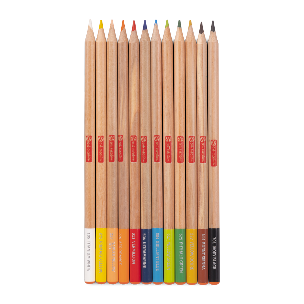 Набор цветных карандашей Talens Art Creation 12 цветов в картонной упаковке - фото 3