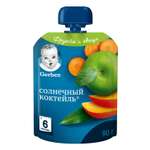 Пюре Gerber солнечный коктейль 90г с 6месяцев