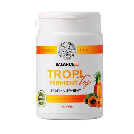 Тропи Фермент Balance Group Life природные пищеварительные ферменты 60 табл по 350 мг