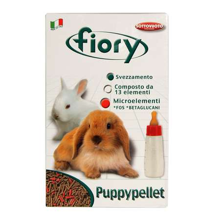 Корм для крольчат Fiory Puppypellet гранулированный 850г