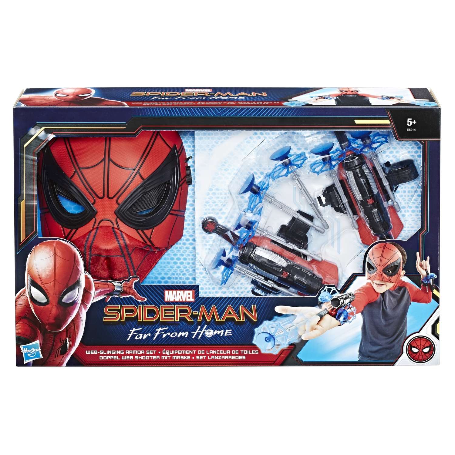 Набор игровой Человек-Паук (Spider-man) (SM) Человек-паук бластер+маска E5214EU4 - фото 2