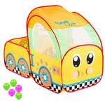 Палатка игровая детская MINI-TOYS домик «Желтая машина»