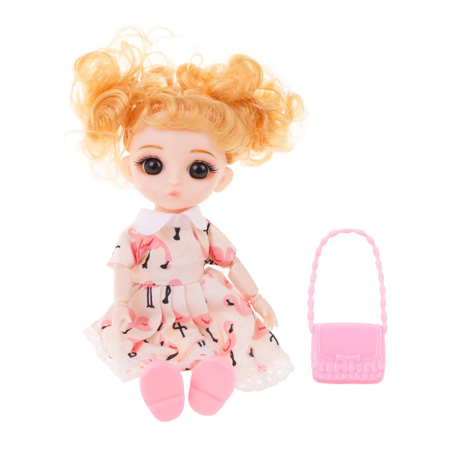 Игровой набор для девочек Наша Игрушка Модница кукла 17 см в пакете 802106 - фото 2