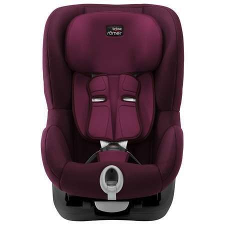 Автокресло Britax Roemer King II Black Series Burgundy Red Trendline