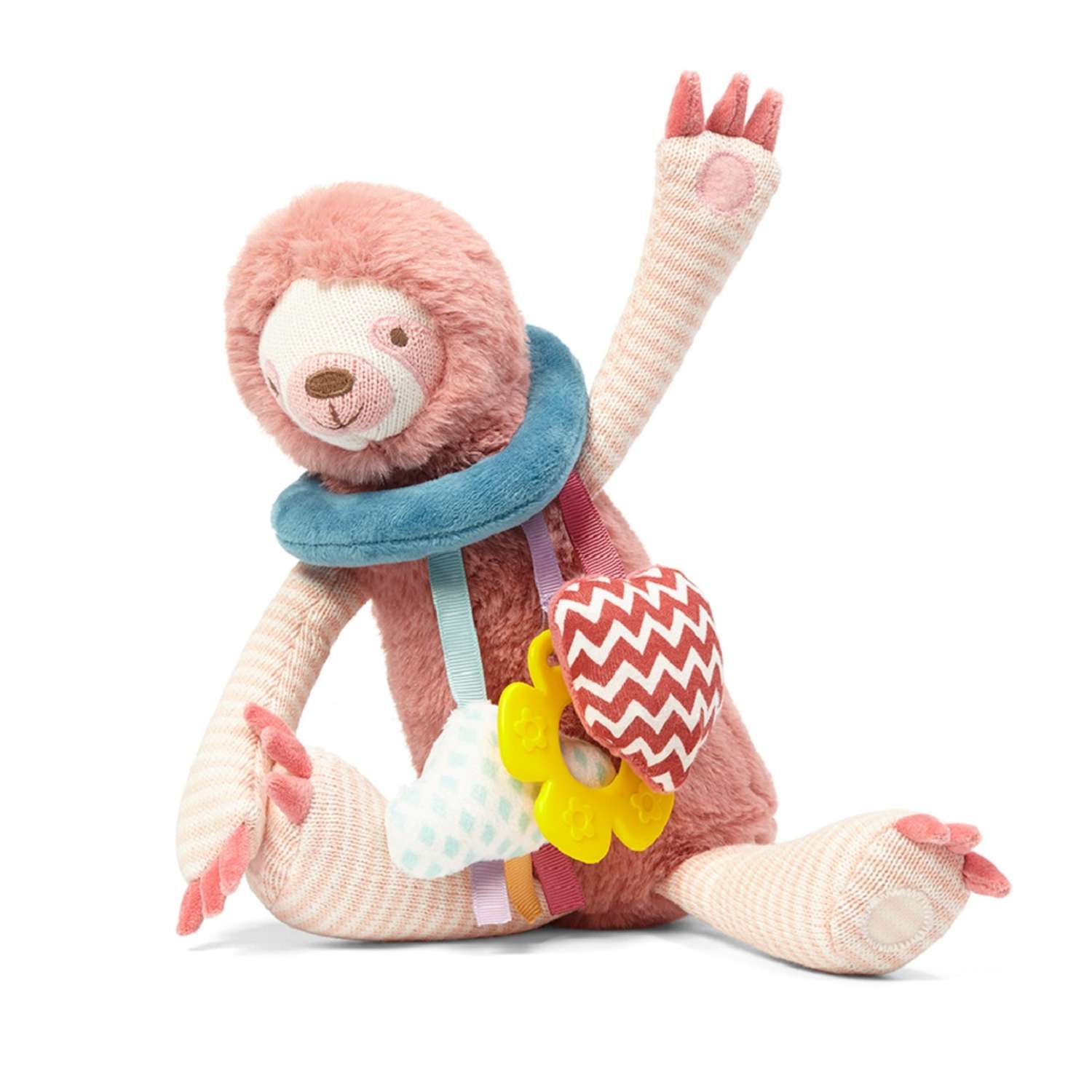 Игрушка-подвеска Babyono мягкая со съемными игрушками 32 см - фото 1