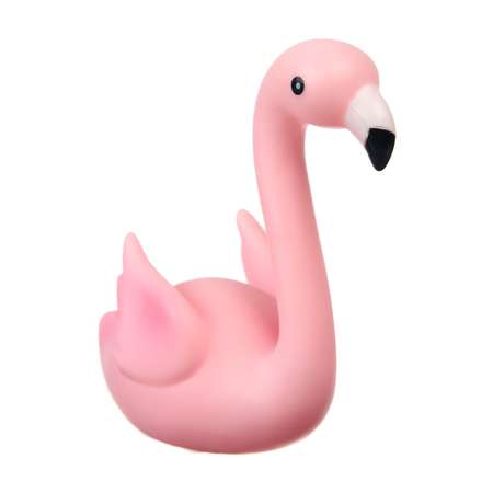Игрушка Крошка Я для игры в ванне «Розовый фламинго» брызгалка