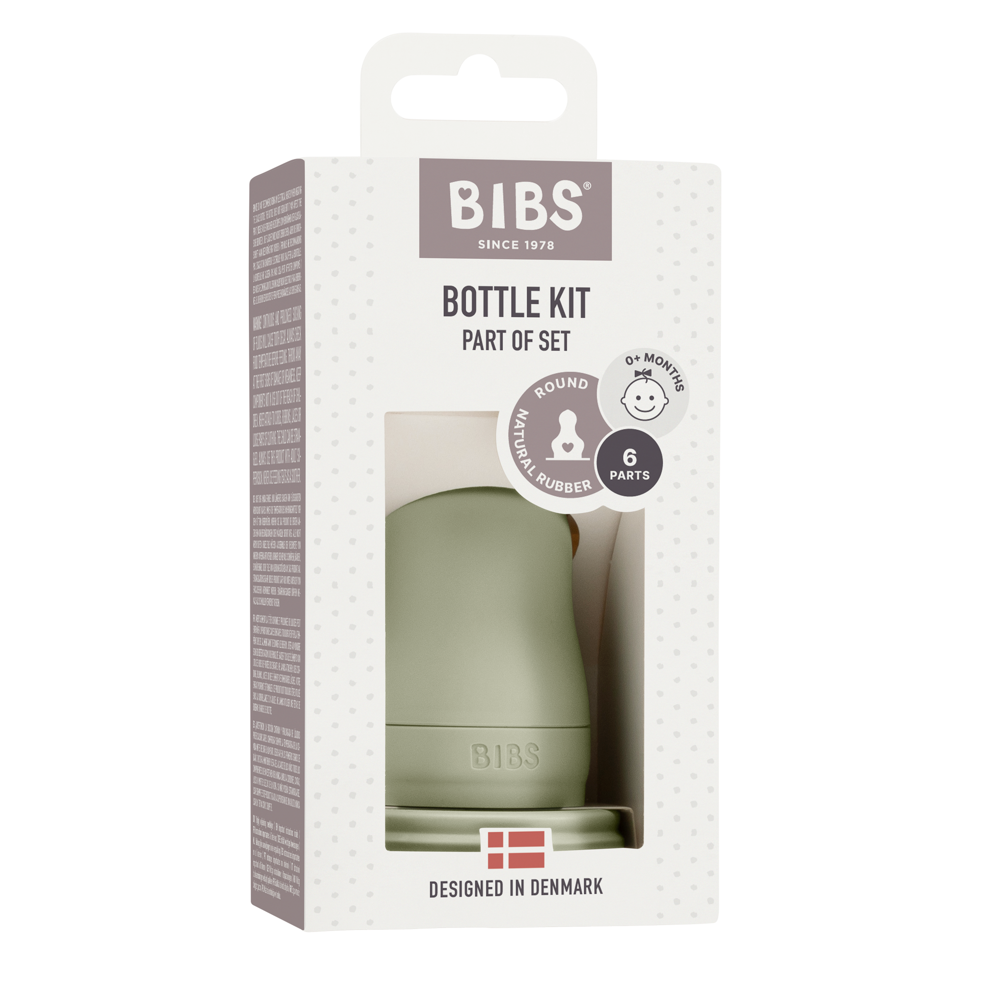 Набор с соской для бутылочки BIBS Bottle Kit Sage - фото 5