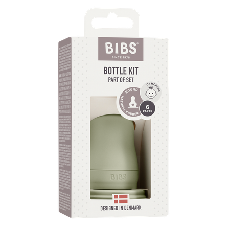 Набор с соской для бутылочки BIBS Bottle Kit Sage