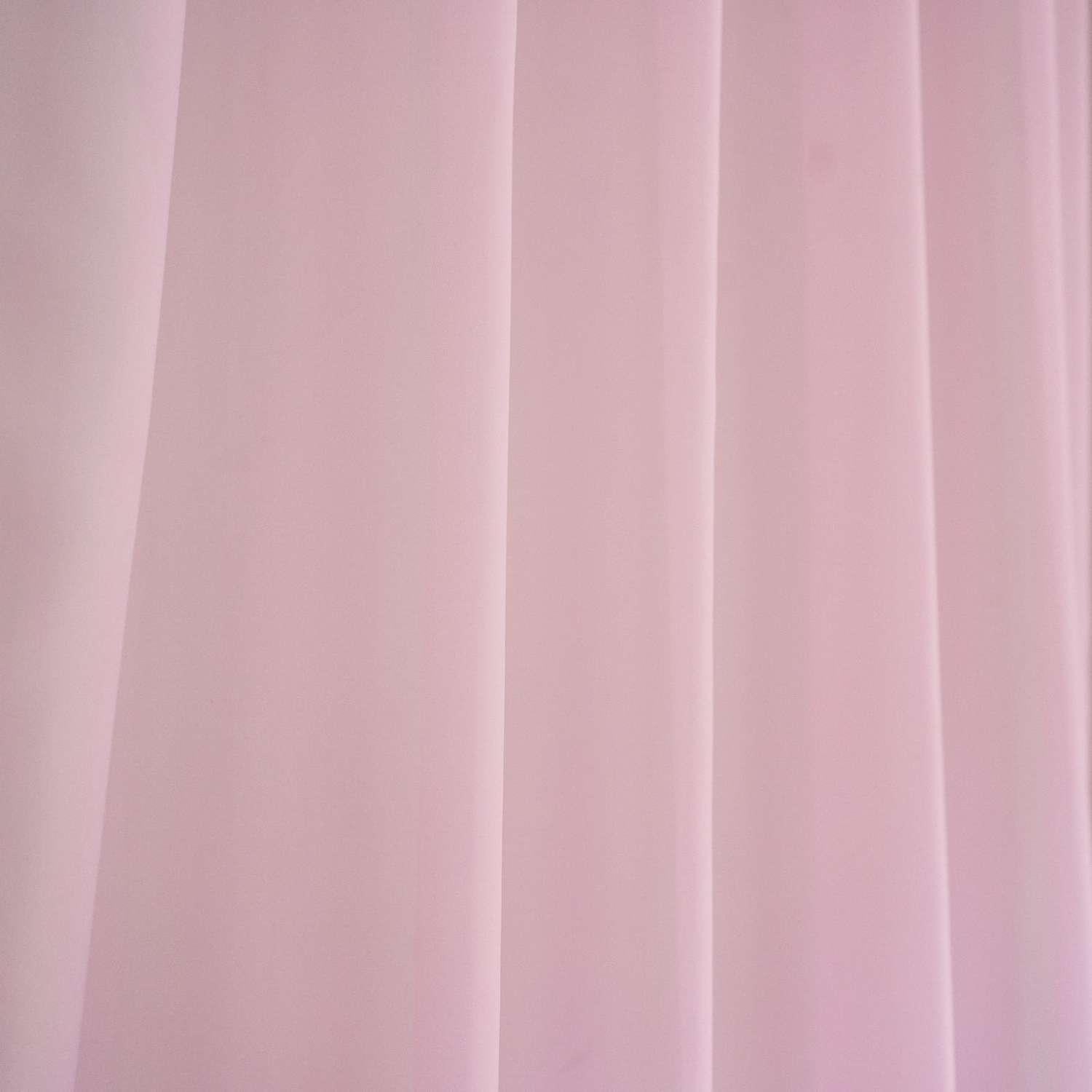 Штора вуаль Witerra 140х180 см светло-розовая - фото 4