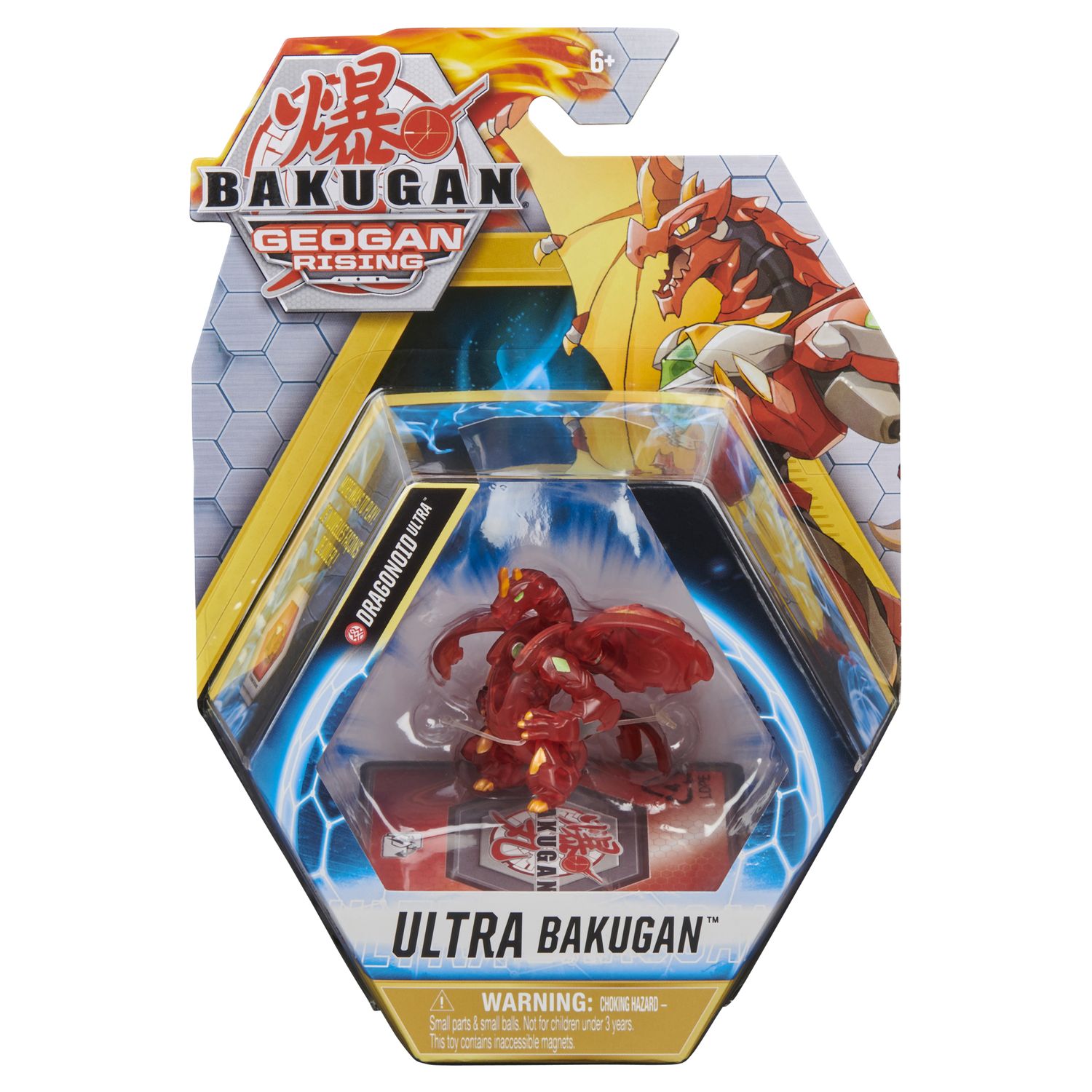 Фигурка-трансформер Bakugan S3 Ультра Ele Chase Dragonoid 6061538/20132857 - фото 4