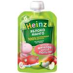 Пюре Heinz яблоко-манго пауч 90г/100г с 6месяцев
