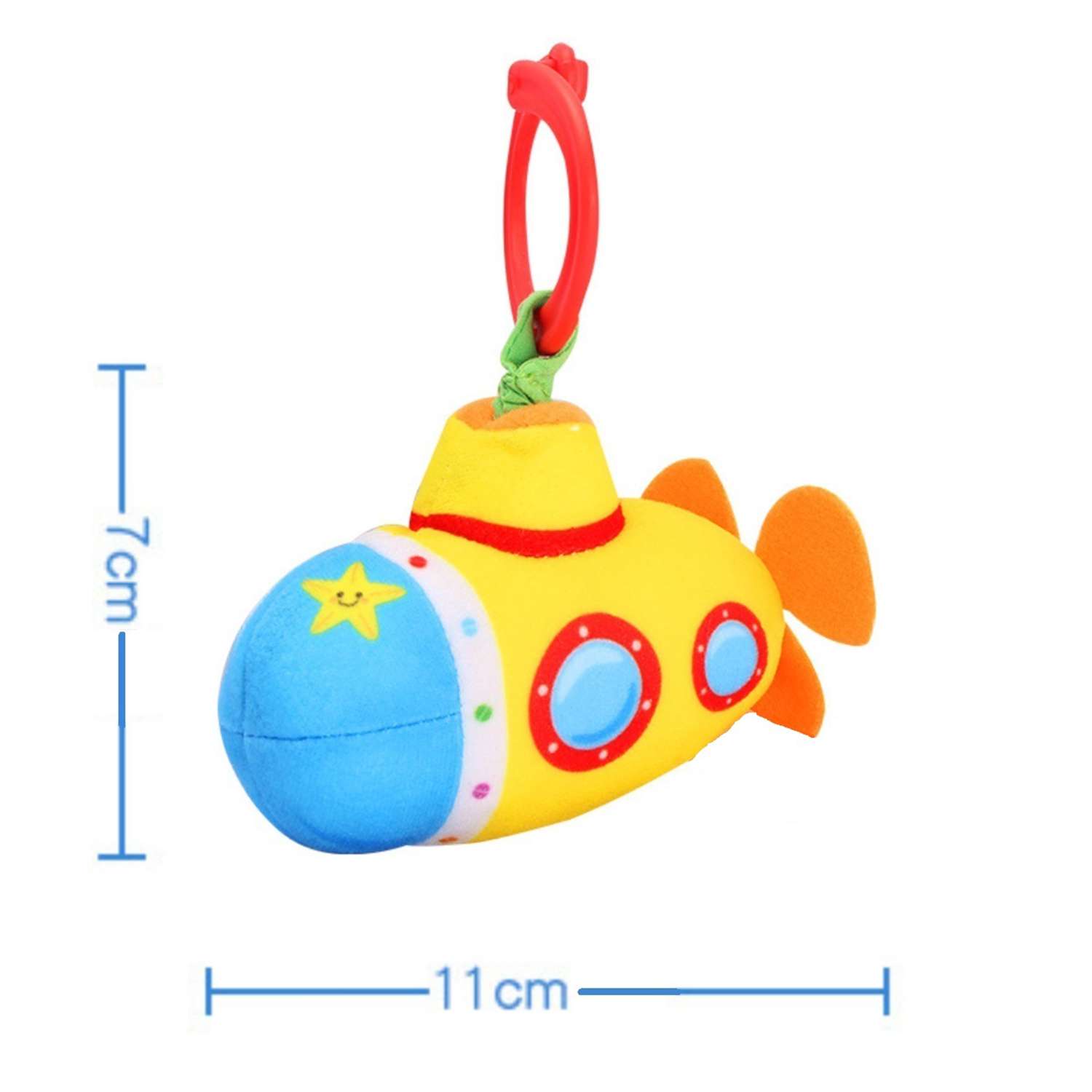Подвесная игрушка-погремушка SHARKTOYS подводная лодка - фото 3