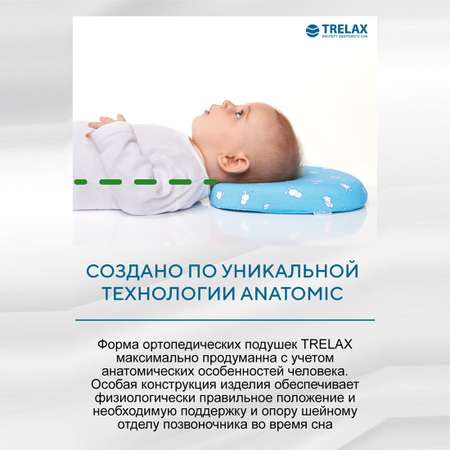 Ортопедическая подушка TRELAX Детская П27 MIMI