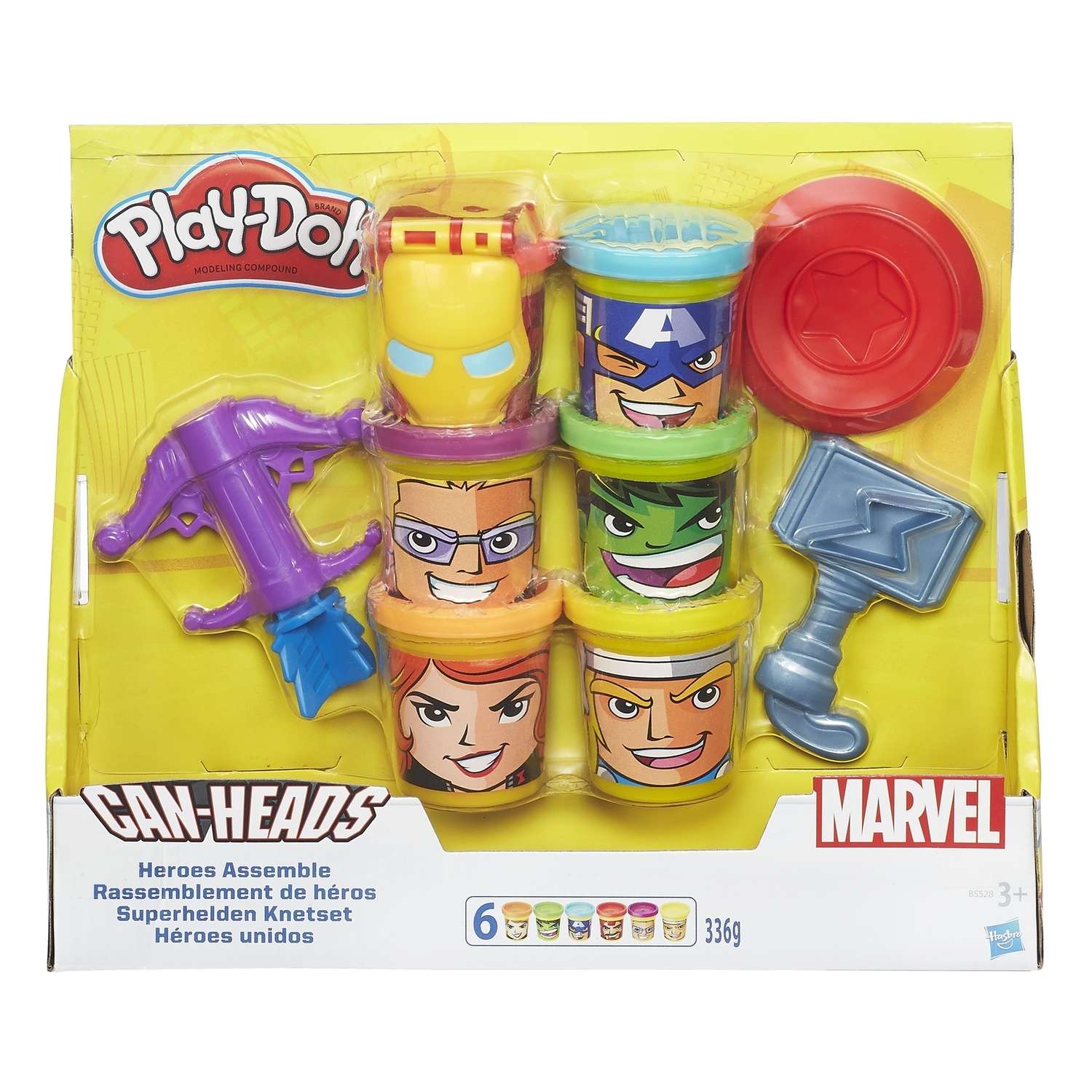 Набор Play-Doh Коллекция героев мстителей - фото 1
