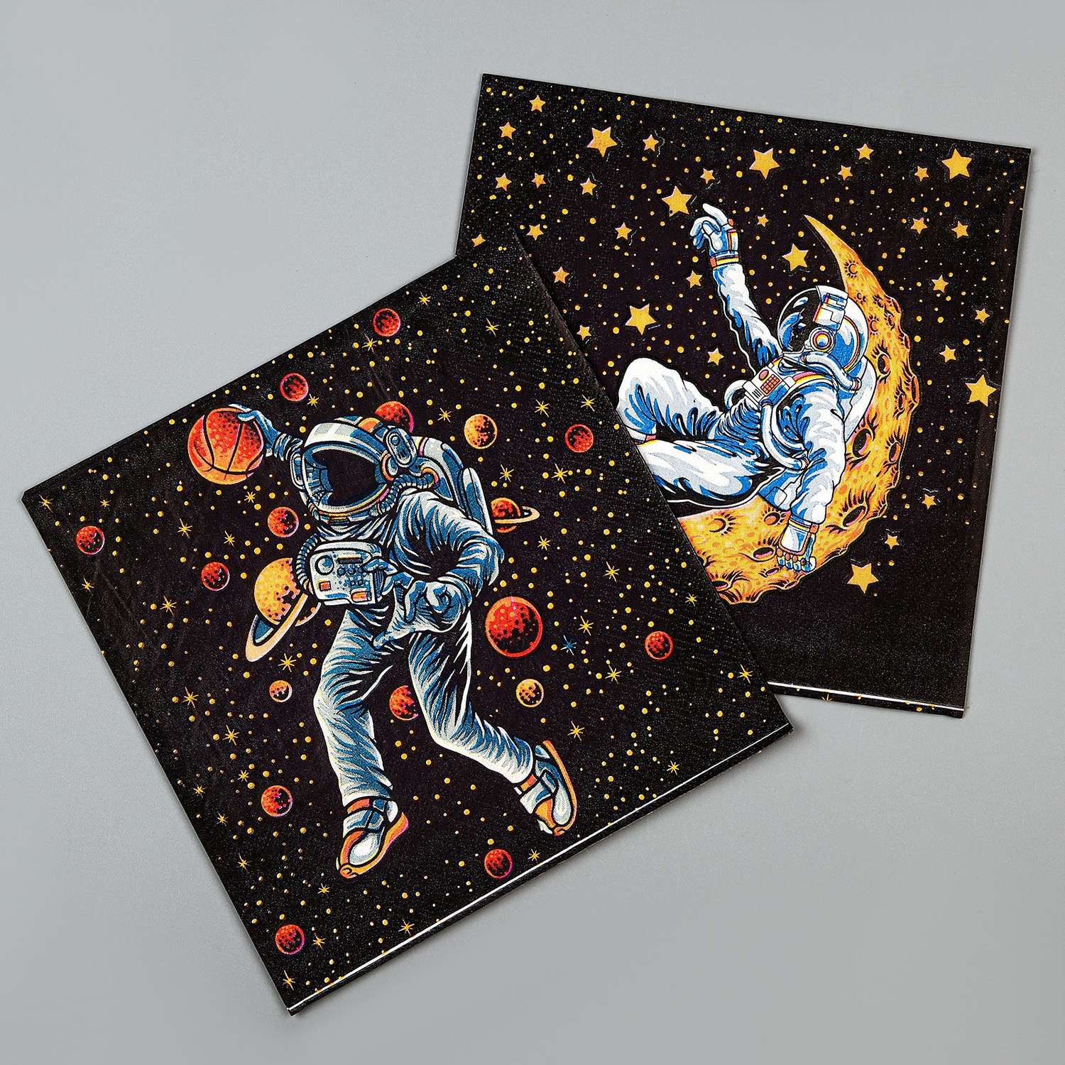 Салфетки Страна карнавалия бумажные «Космонавт» в наборе 20 шт. - фото 1