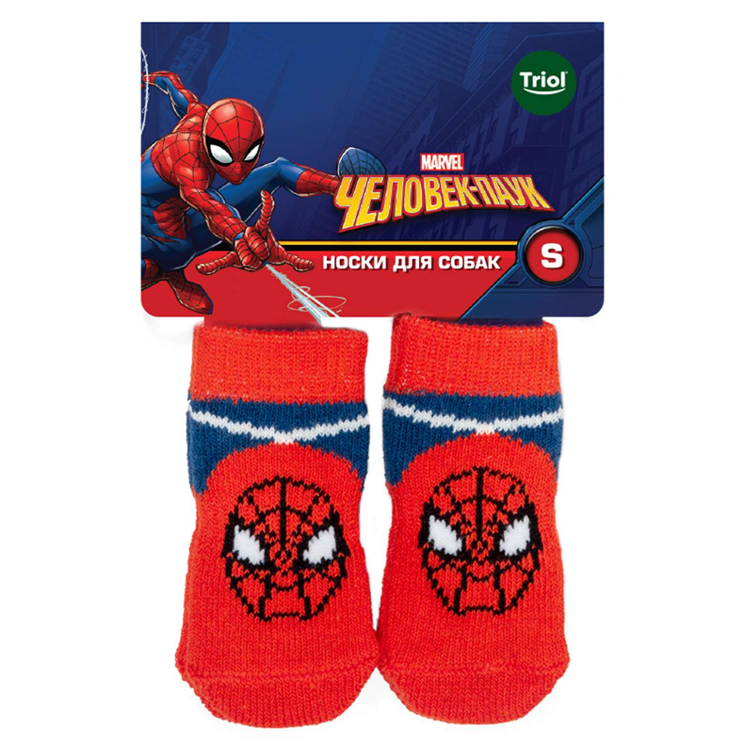Носки для животных Triol Disney Marvel Человек-паук S 12231030 - фото 1
