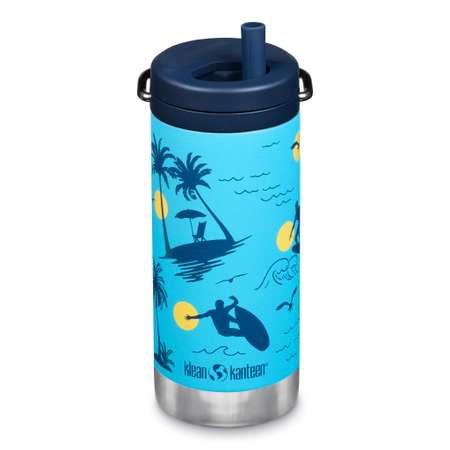 Термокружка Klean Kanteen TKWide Twist Cap 12oz 355 мл Surfer