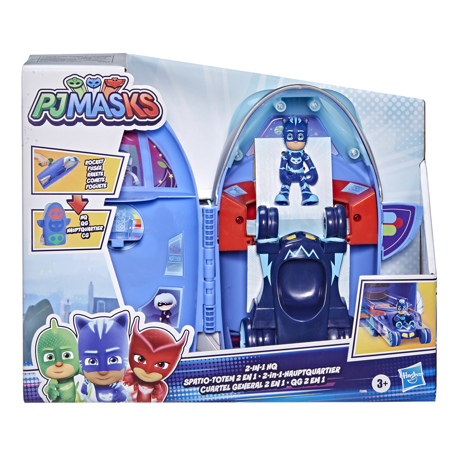 Набор игровой PJ masks Штаб героев в масках F20985L0 - фото 2