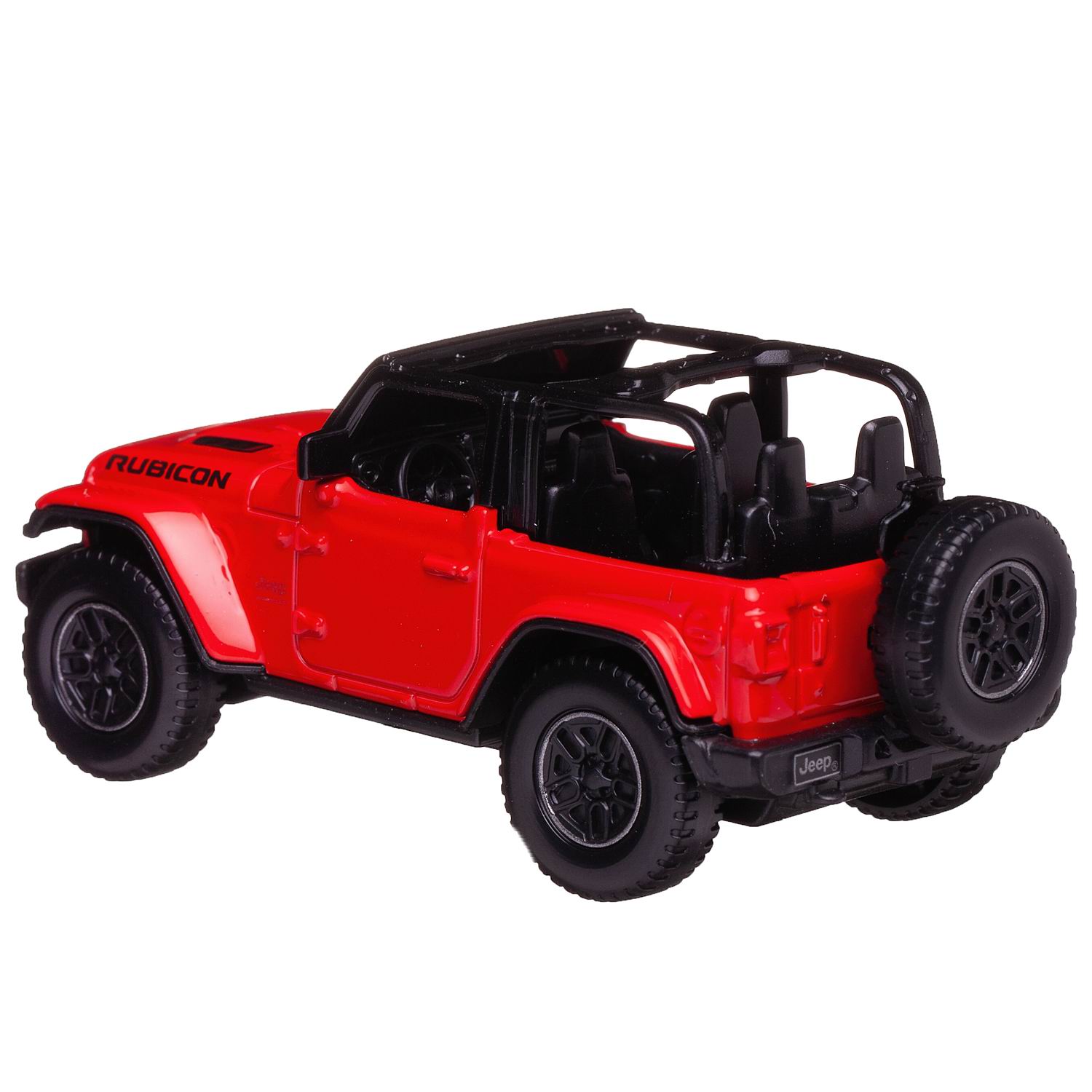 Автомобиль Rastar Jeep 1:43 без механизмов красный 59000R - фото 6