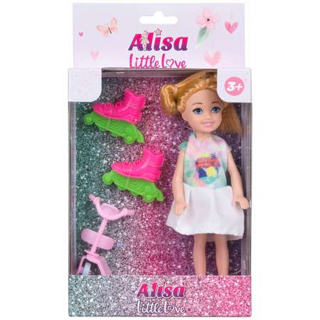 Кукла детская 1TOY Alisa Little Love блондинка мини 14 см