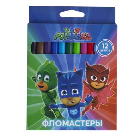 Фломастеры PJ masks 12 цветов