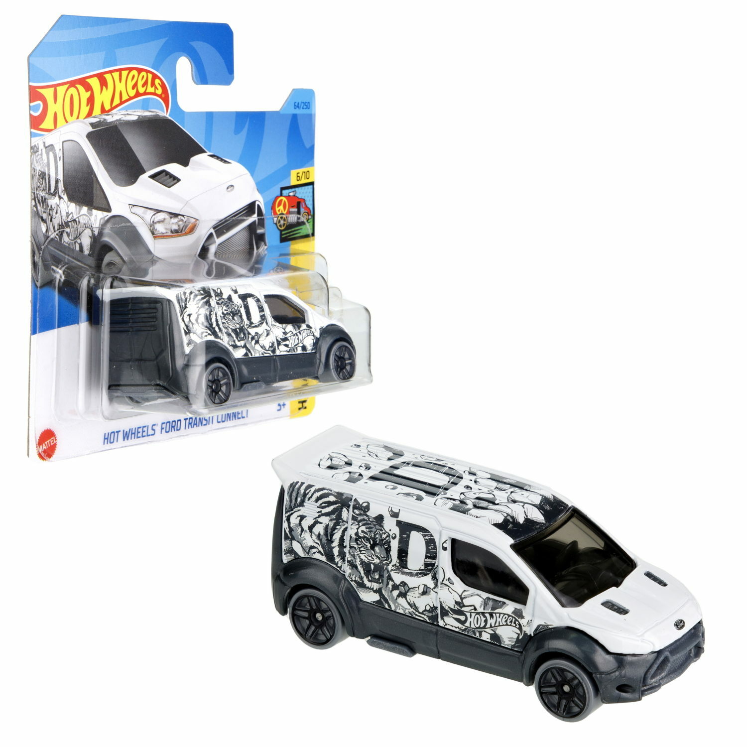 Коллекционная машинка Hot Wheels Форд Transit Connect купить по цене 568 ₽  в интернет-магазине Детский мир