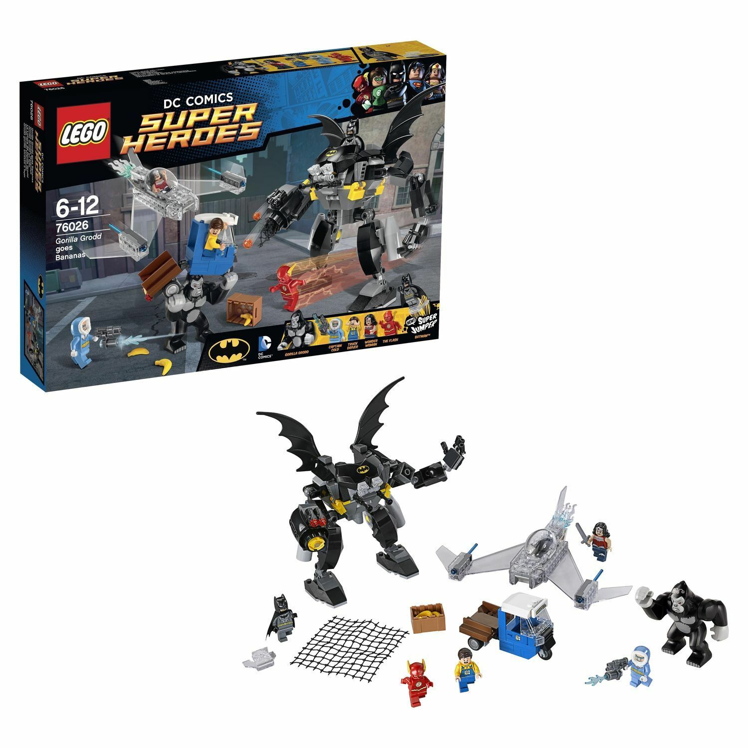 Конструктор LEGO Super Heroes Горилла Гродд сходит с ума (76026) купить по  цене 4999 ₽ в интернет-магазине Детский мир