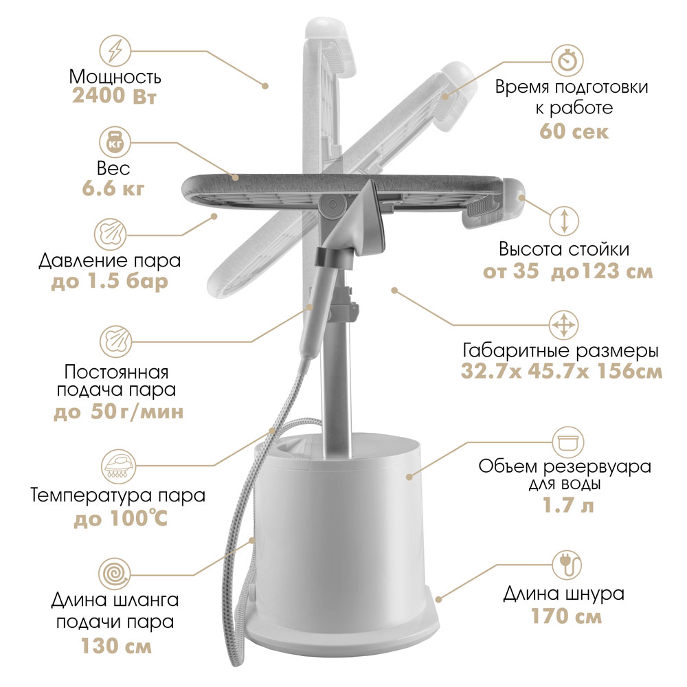 Отпариватель VLK Rimmini-7800 - фото 1