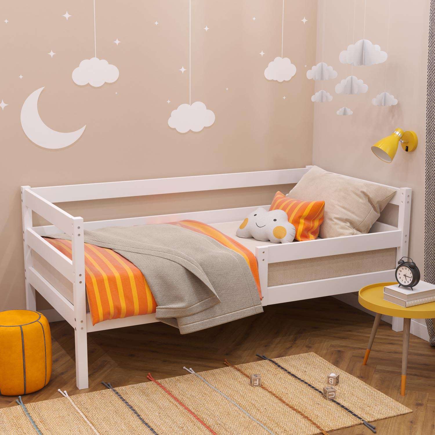 Кровать Polini kids Simple 850 Белый - фото 20