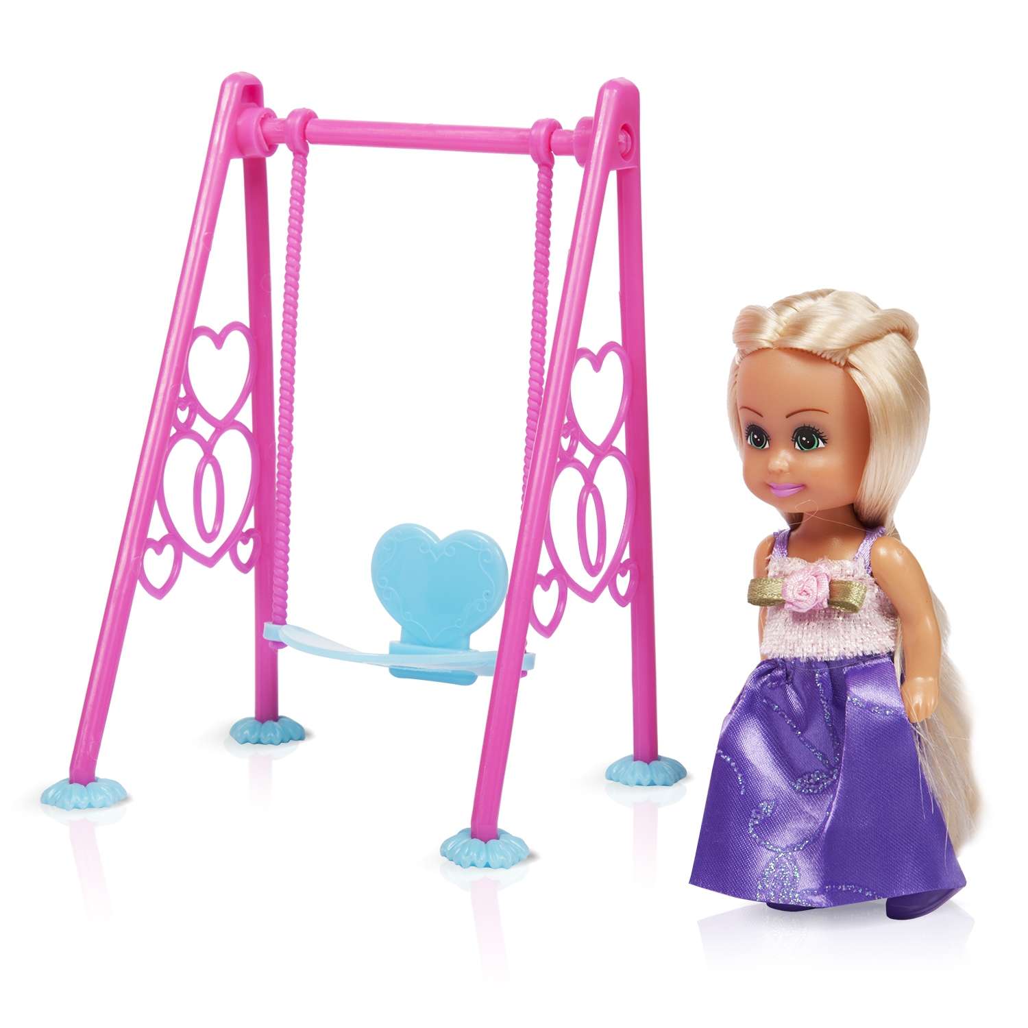 Игровой набор Sparkle Girlz кукла 11 см мебель фиолетовый SG29095//фиолетовый - фото 1