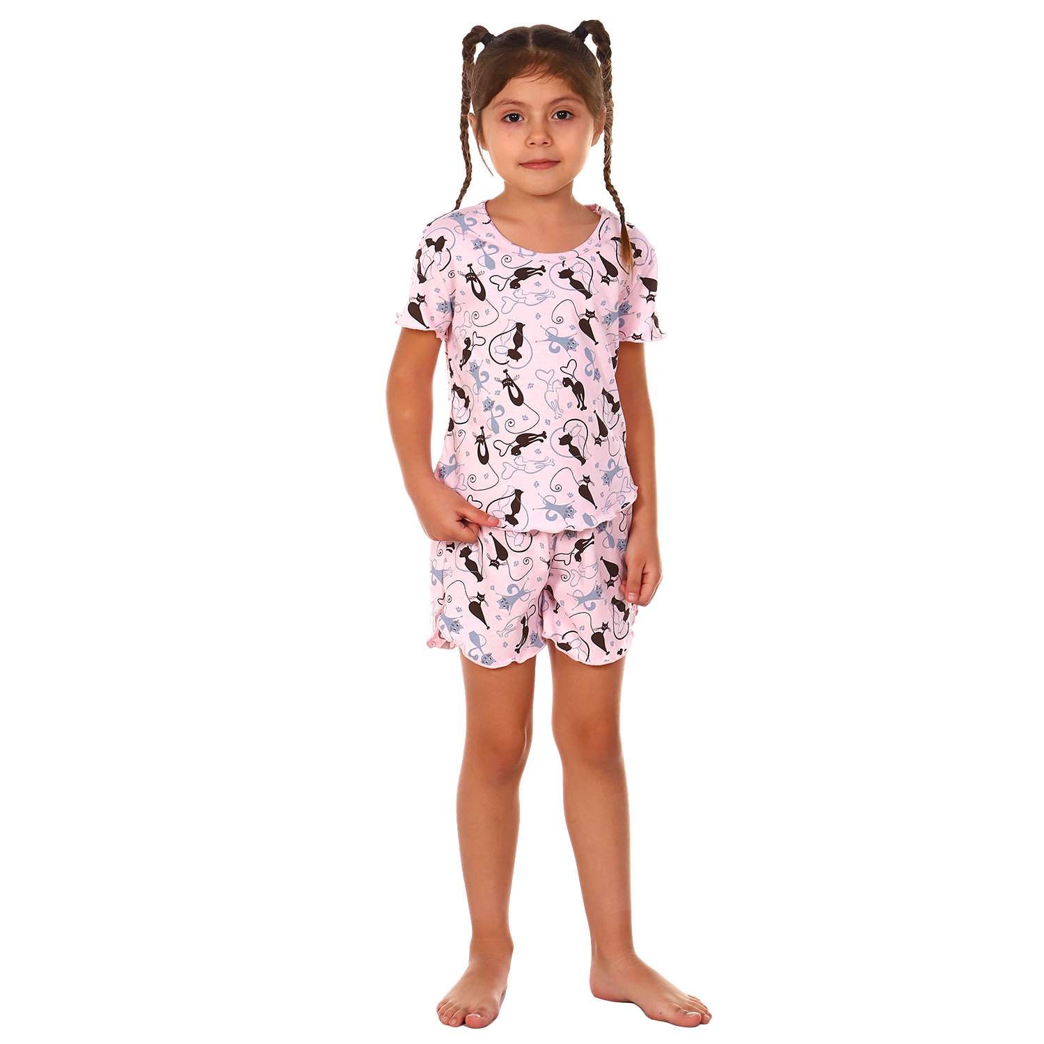 Пижама Детская Одежда 0410КД2/розовый2 - фото 1