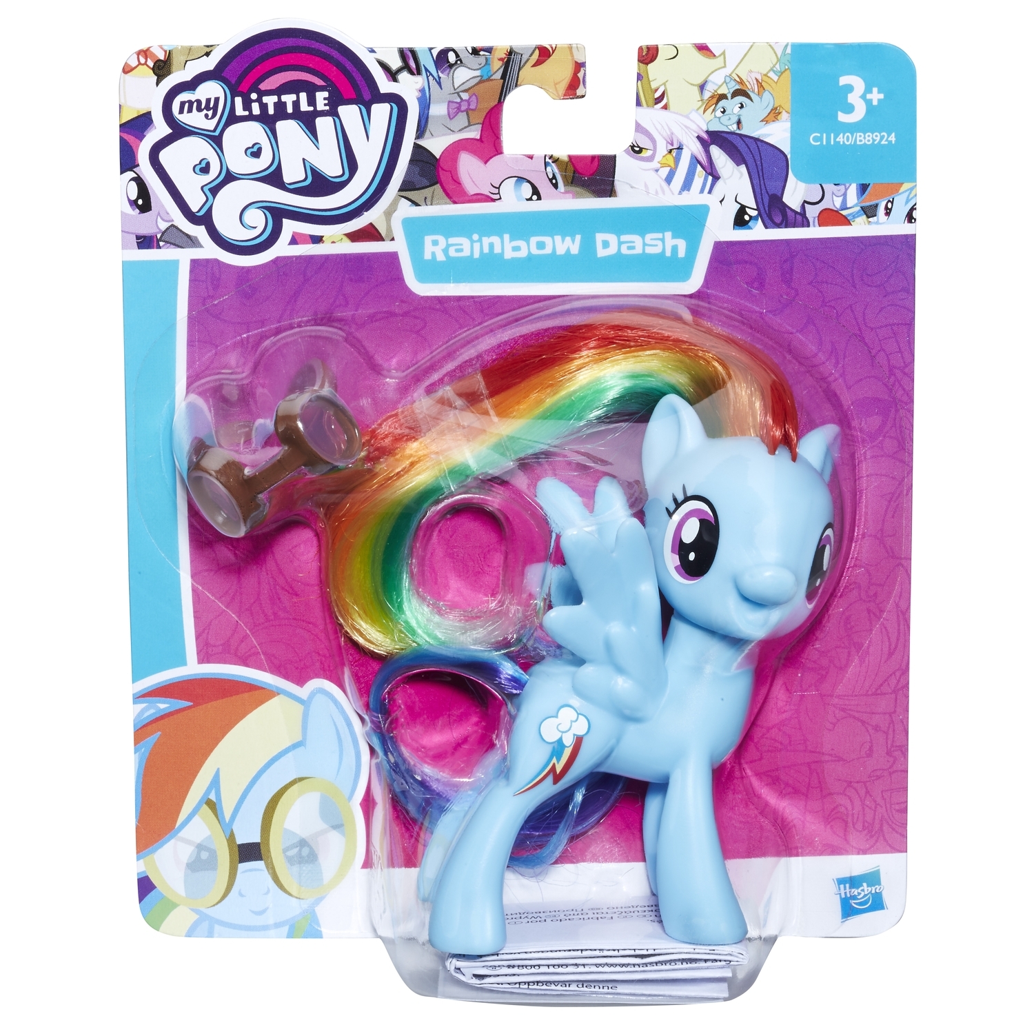 Набор My Little Pony Пони-подружки Радуга Дэш C1140EU40 купить по цене 349  ₽ в интернет-магазине Детский мир