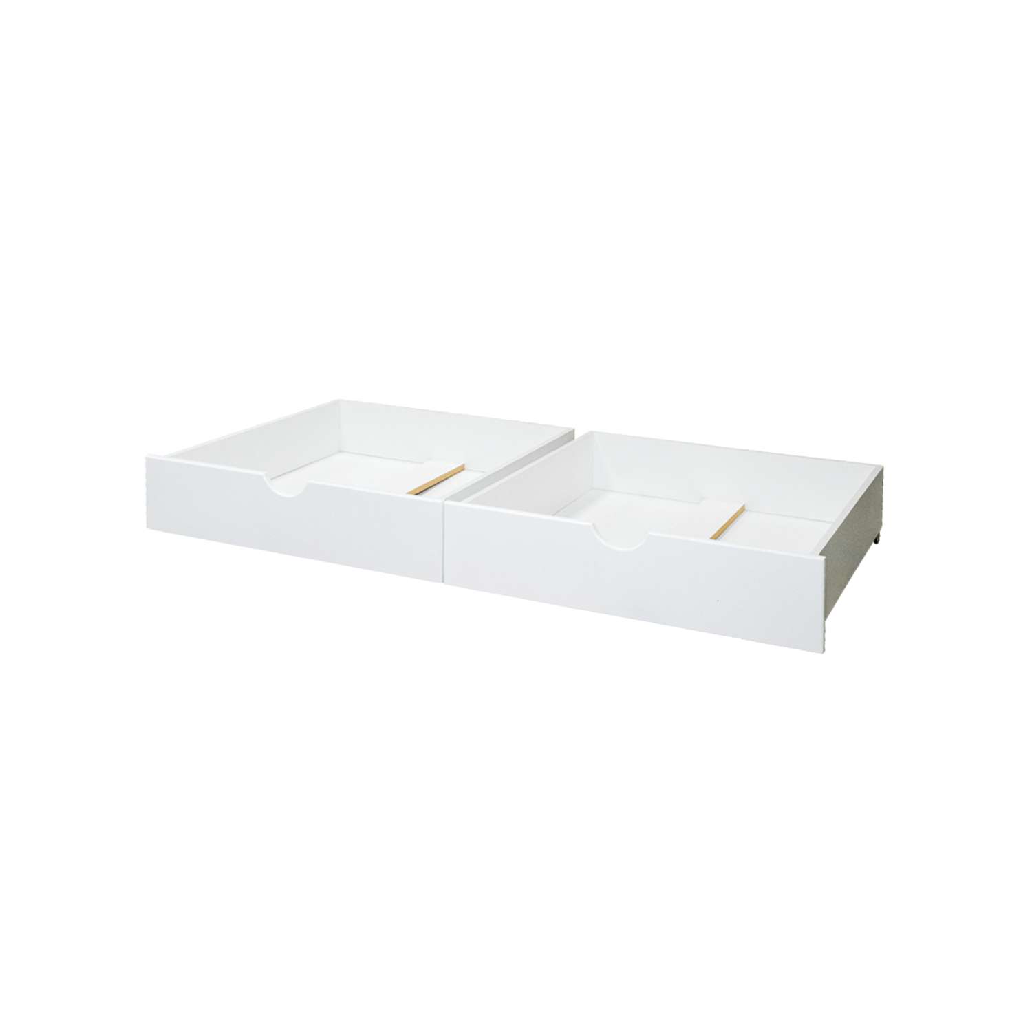 Ящики белые Alatoys для кроватки подростковой - фото 2