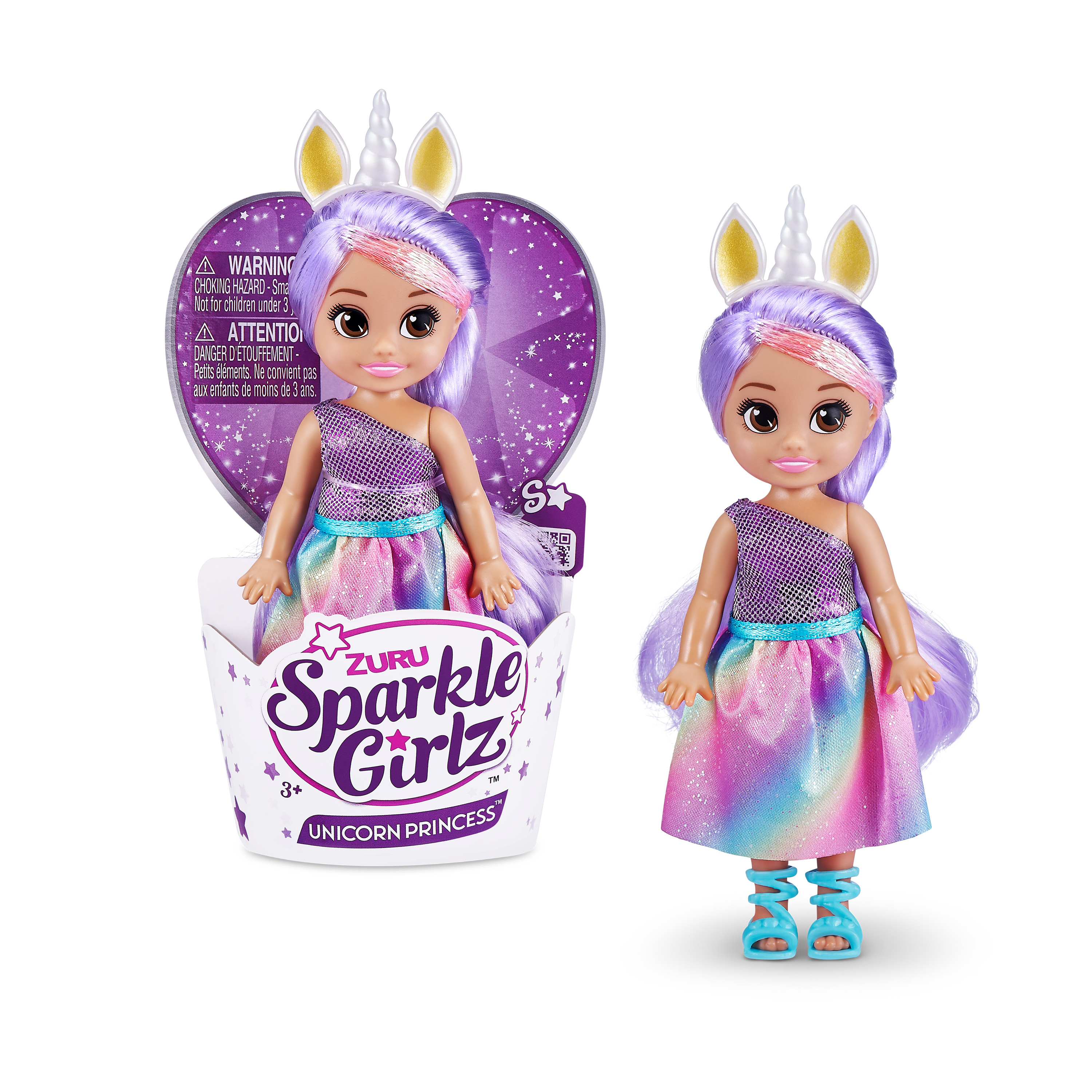 Кукла Sparkle Girlz Принцесса-единорог мини в ассортименте 10094TQ4 10094TQ3 - фото 16