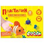 Пластилин Каляка-Маляка 12 цв.