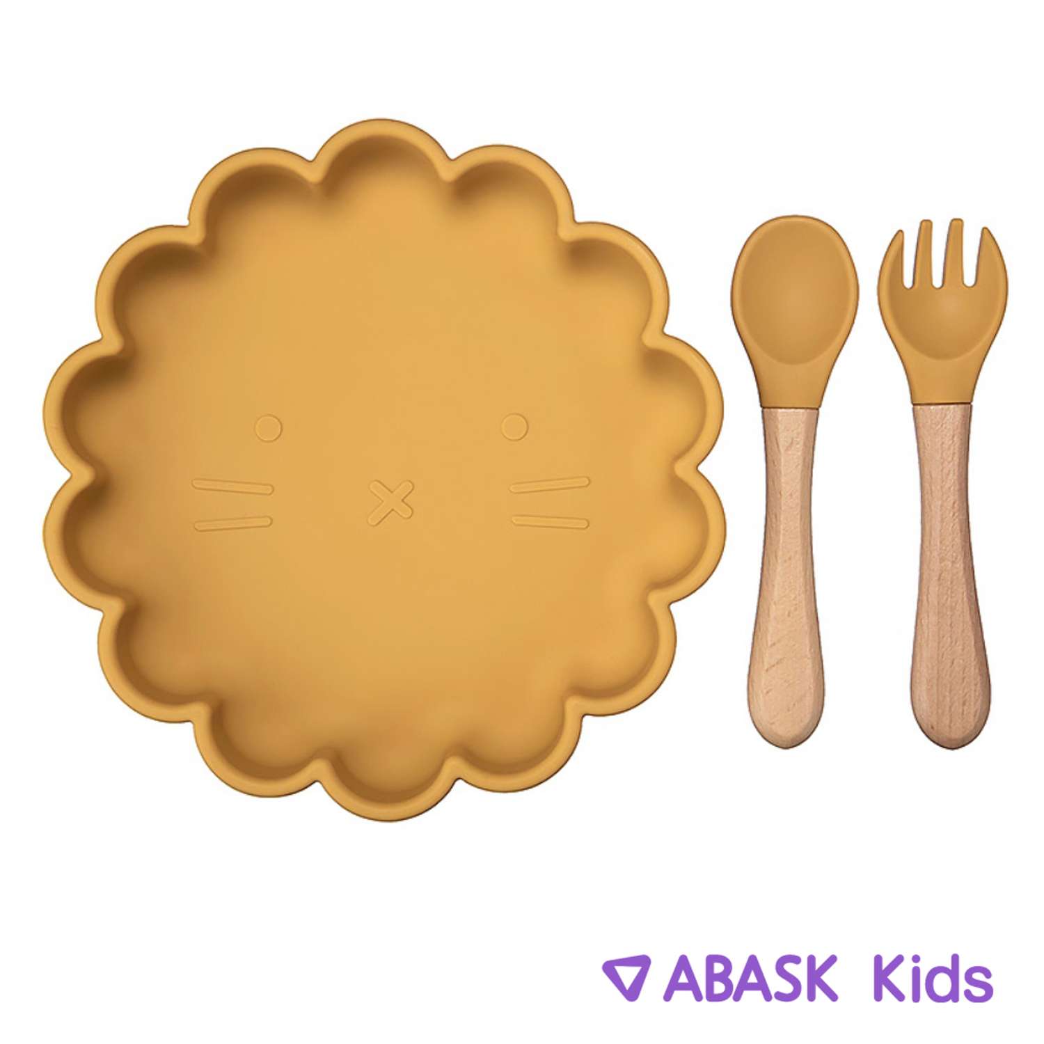 Набор детской посуды ABASK MANGO 3 предмета - фото 1