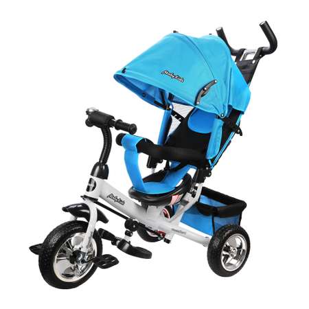 Велосипед трехколесный Moby Kids Comfort 10x8 EVA Голубой