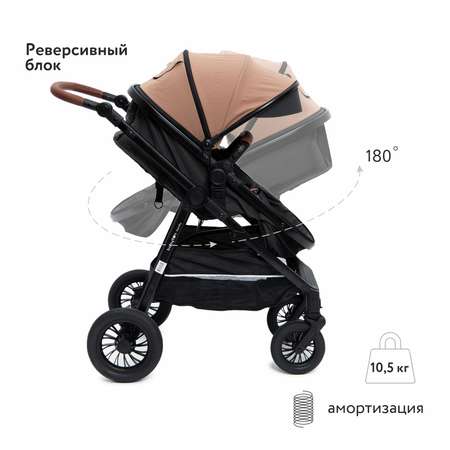 Коляска 2в1 Babyton Sandy Beige