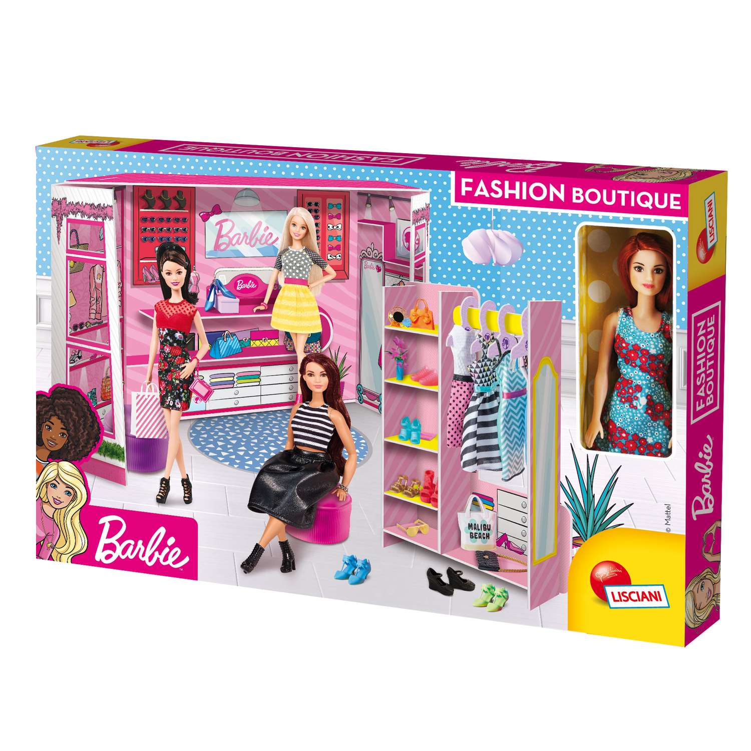 Набор Lisciani Barbie Модный бутик с куклой в ассортименте 76918/R103720 76918/R103720 - фото 1