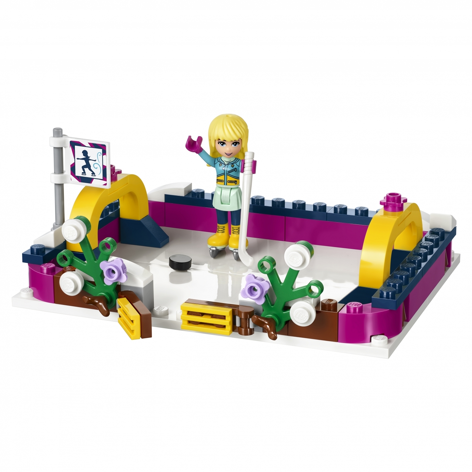 Конструктор LEGO Friends Горнолыжный курорт: каток (41322) - фото 14