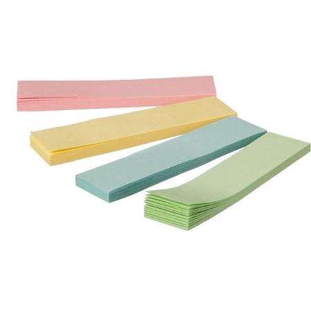 Клейкие закладки Attache бумажные 4 цвета по 25 листов 12 мм х50 20 шт