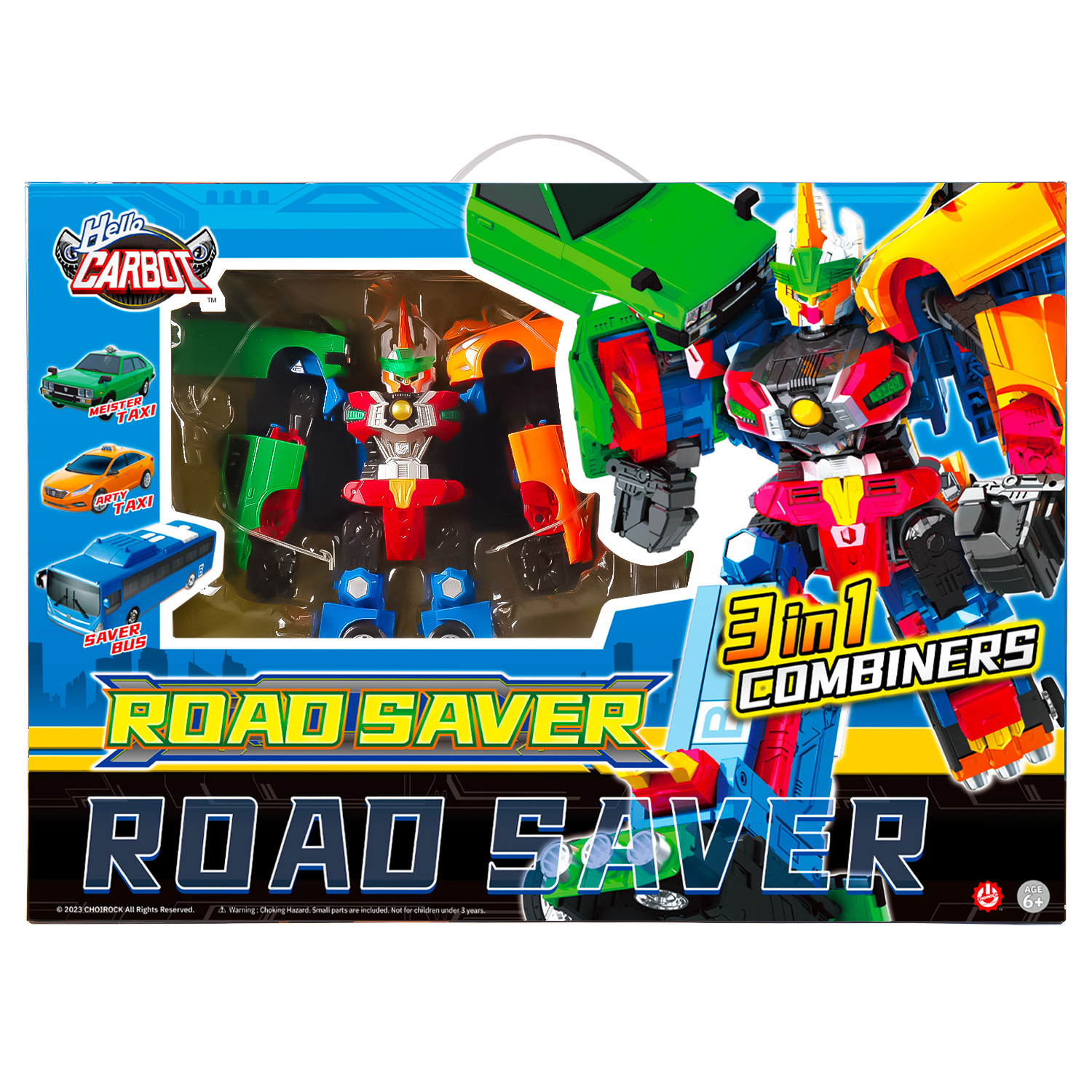 Игрушка Hello Carbot Hello Carbot Road Saver трансформер 28см S2 42891 - фото 1