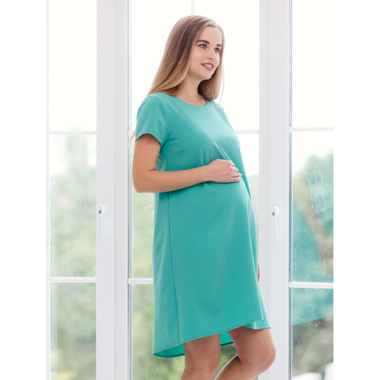 Платье для беременных Fest 3-71528А Светло-зеленый - фото 2