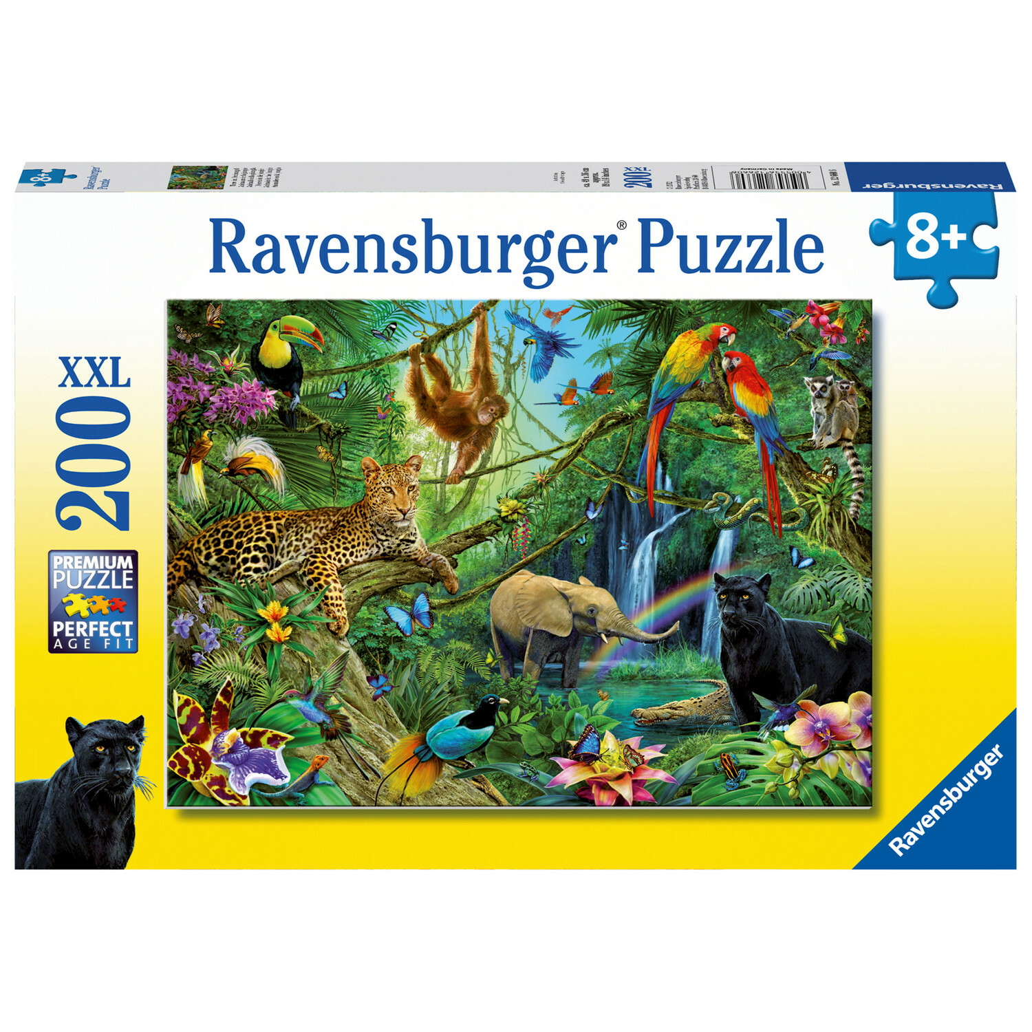 Пазл Ravensburger Джунгли 200элементов 12660 - фото 1