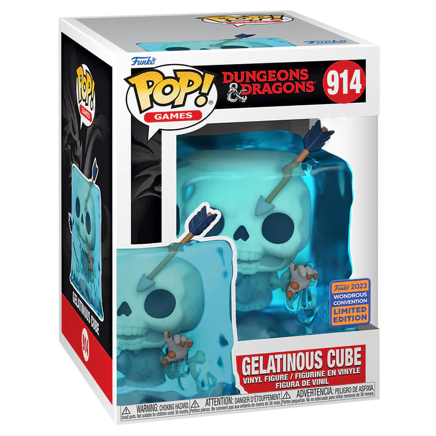 Фигурка Funko POP! Games DandD Gelatinous Cube WonderCon23 (Exc) (914) 70271 - фото 2