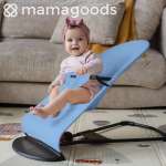 Детский складной шезлонг Mamagoods для новорожденных от 0 кресло качалка для малышей