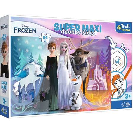 Пазл Trefl Disney Frozen2 Super Maxi Счастливая замороженная земля 24элемента 41000