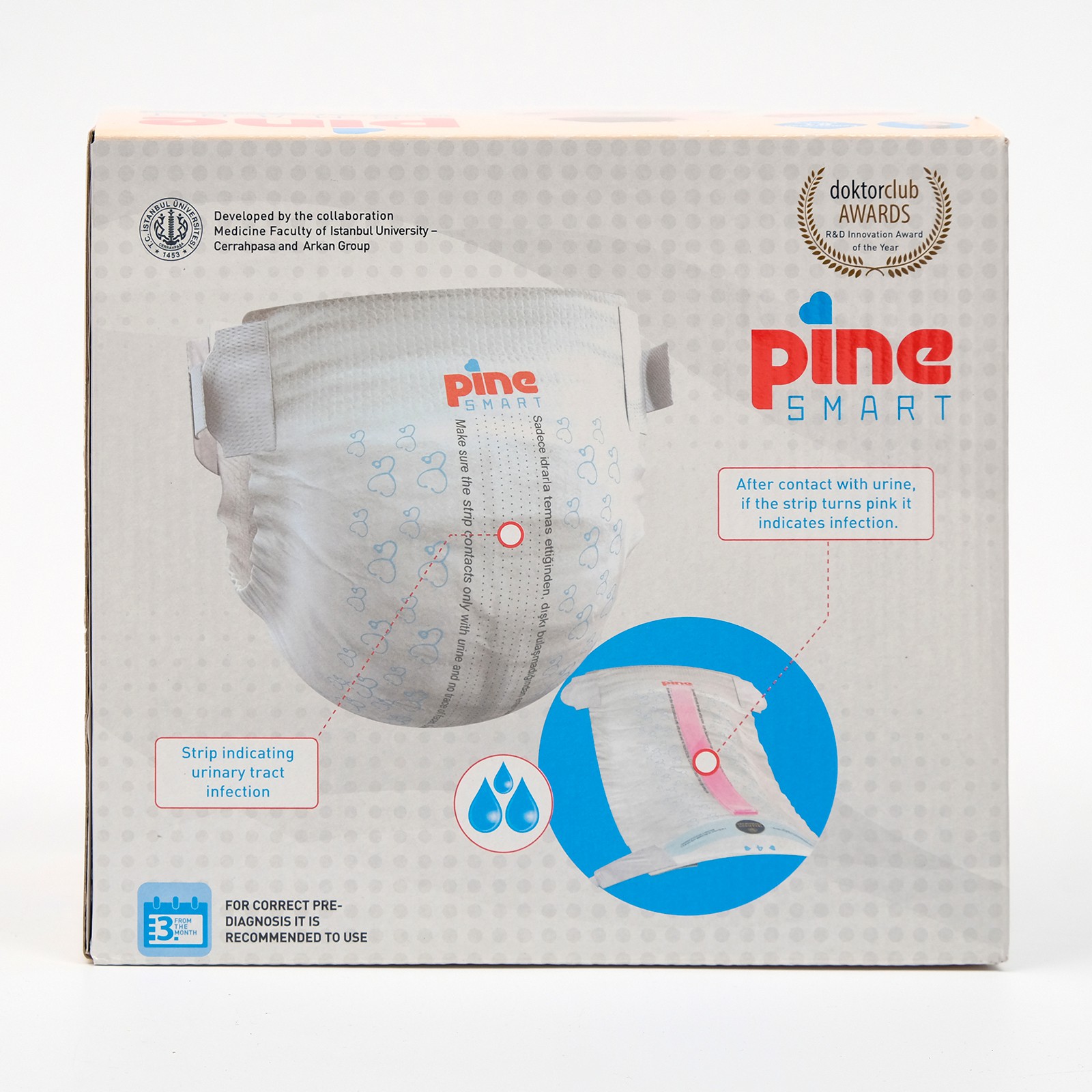 Подгузники Sima-Land детские умные Pine Smart 4 Maxi 10 - 17 кг 20 шт. - фото 2